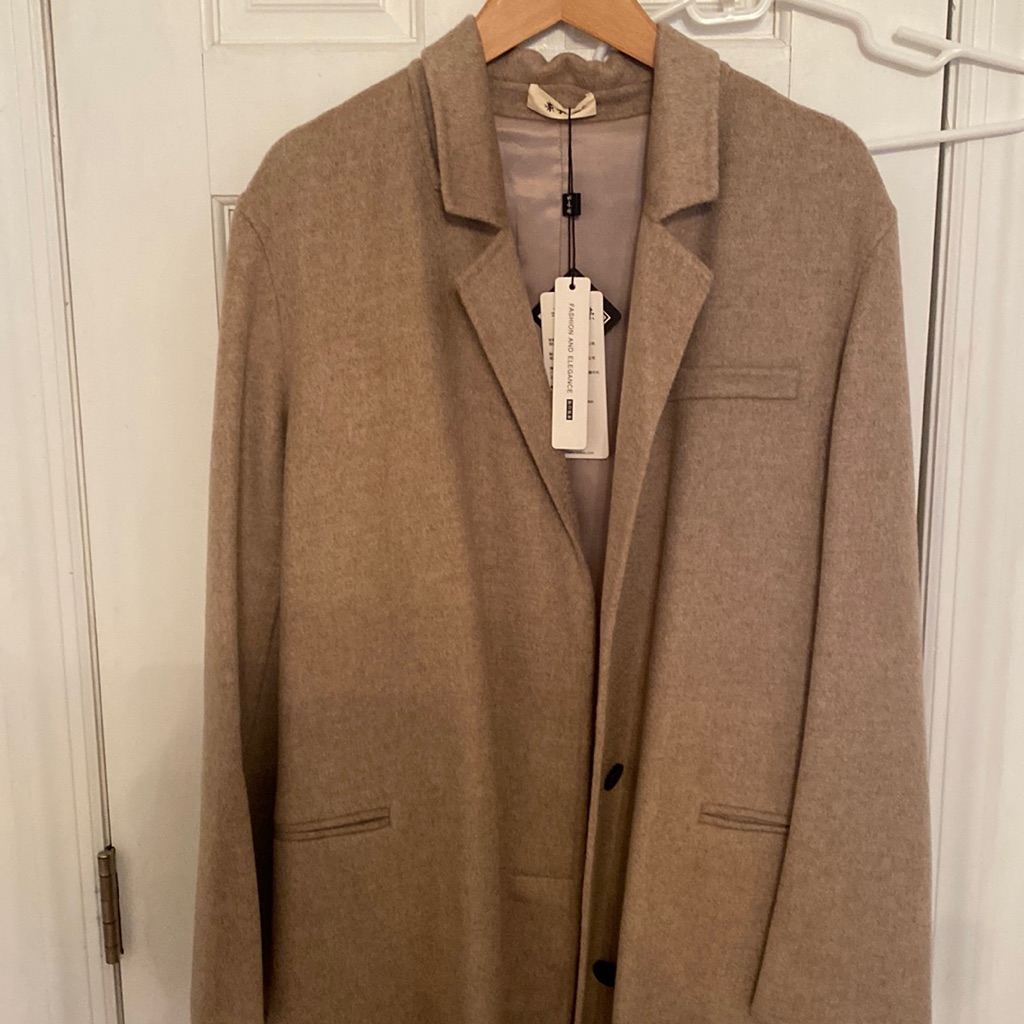 100 Cashmere Coat Brand New